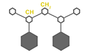 Polystyrene Molecule 